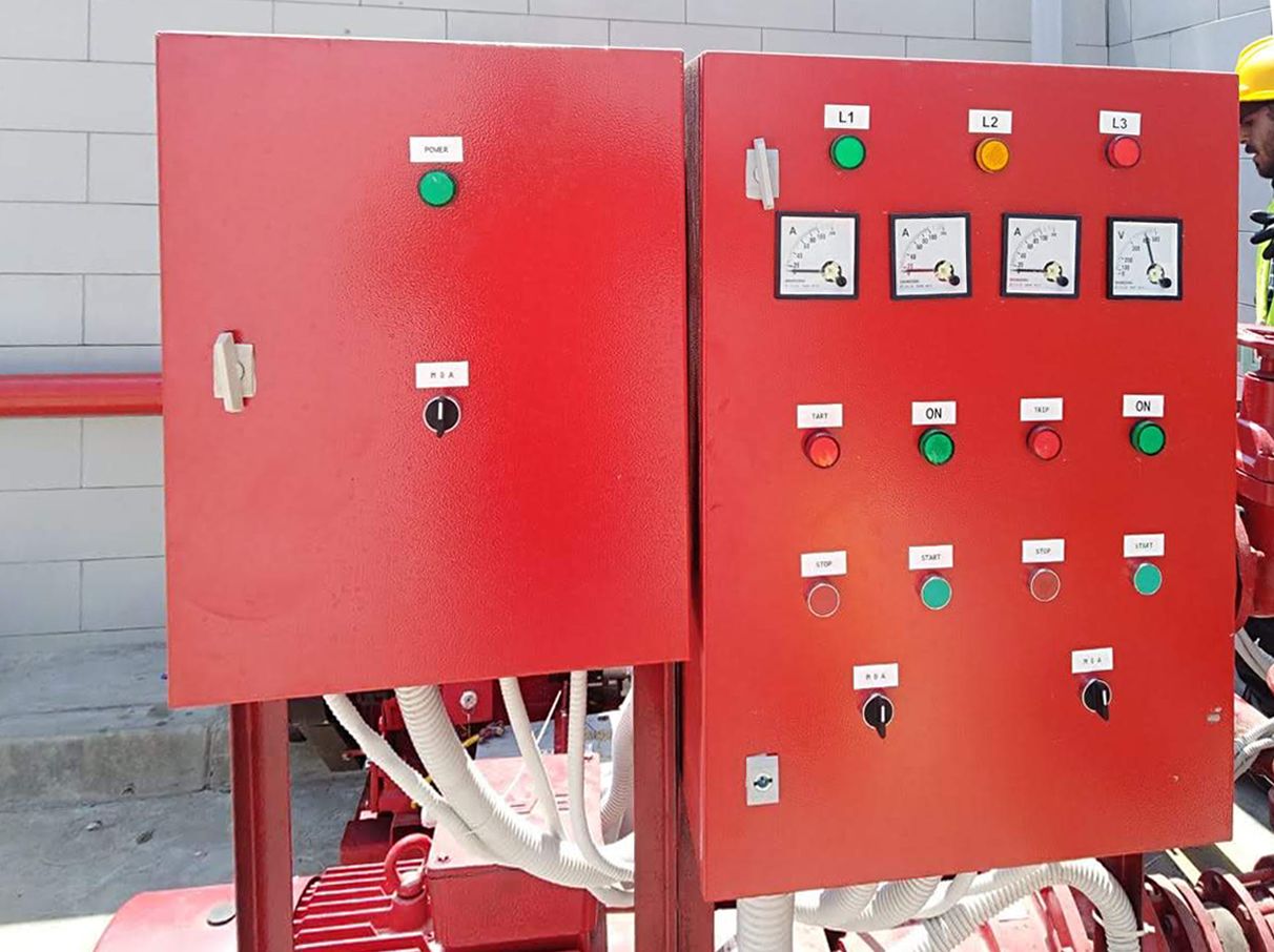 Fire pump control panels